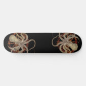 Steampunk-Kraken und robustes Uhrwerk Skateboard (Horizontal)