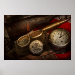 Steampunk - Krieg - Erinnerung an den Krieg Poster