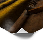 STEAMPUNK - Krieg - Wir sind bereit Poster (Ecke)