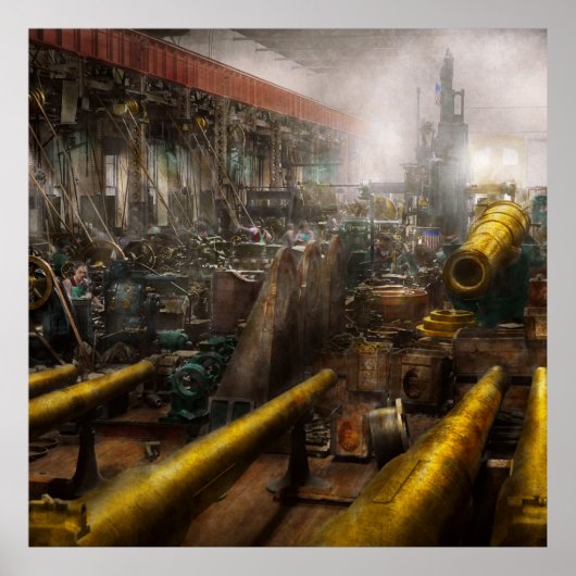 STEAMPUNK - Krieg - Wir sind bereit Poster (Vorne)