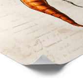 Steampunk Küchenkunst, Carrot Poster (Ecke)