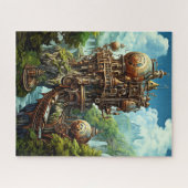 Steampunk-Kunstpuzzle Puzzle (Horizontal)