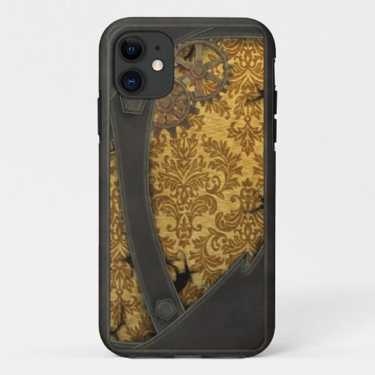 Steampunk Kupfer und Gold Case-Mate iPhone Hülle (Rückseite)