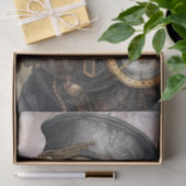 Steampunk Labrador Dog Seidenpapier (Geschenk)