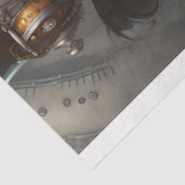 Steampunk Lace Woman Seidenpapier (Ausschnitt)