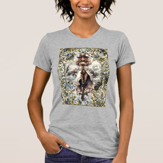 Steampunk Lady 105 T-Shirt (Vorderseite)