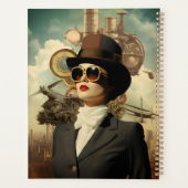 Steampunk Lady Dream Big, Sparkle more Planer (Rückseite)