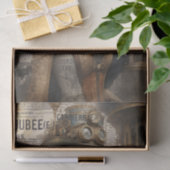 Steampunk Lady, Viktorianische Ephemera Seidenpapier (Geschenk)