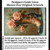 Steampunk Ladys Boot & Pink Roses DF8L Decoupage Seidenpapier