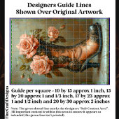 Steampunk Ladys Boot & Pink Roses DF8R Decoupage Seidenpapier