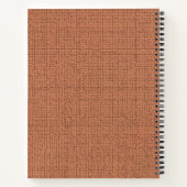 Steampunk Lamb Spiral Notebook Notizblock (Rückseite)