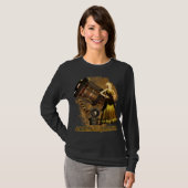 Steampunk langer Sleve T Ceris teleskopischer T-Shirt (Vorne ganz)