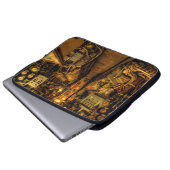 Steampunk Laptop-Kasten Laptopschutzhülle (Vorne Knopf)