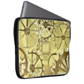 Steampunk Laptopschutzhülle (Vorne Rechts)