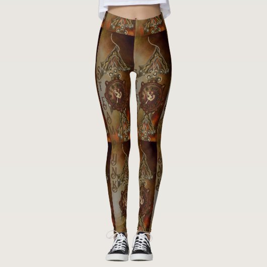 STEAMPUNK LEGGINGS (Vorderseite)