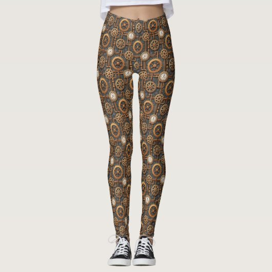Steampunk-Leggings Leggings (Vorderseite)