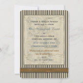 Steampunk lenkbarer Ballon-Ereignis-Einladung Einladung (Rückseite)