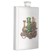 Steampunk Leprechaun Flachmann (Rechts)