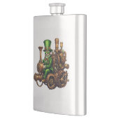 Steampunk Leprechaun Flachmann (Links)