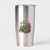Steampunk Leprechaun Thermobecher (Links)