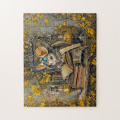 Steampunk-Lesemaus Puzzle (Vertikal)