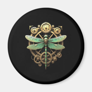 Steampunk Libelle viktorianische Kunst mechanische Magnet