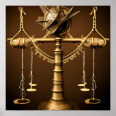 Steampunk Libra Poster (Vorne)