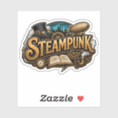 Steampunk-Liebhaber Aufkleber (Blatt)