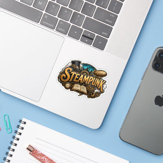 Steampunk-Liebhaber Aufkleber