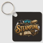 Steampunk-Liebhaber Schlüsselanhänger (Vorderseite)