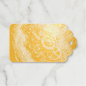 Steampunk, Lila und rosa Geschenkanhänger (Vorderseite (Horizontal))