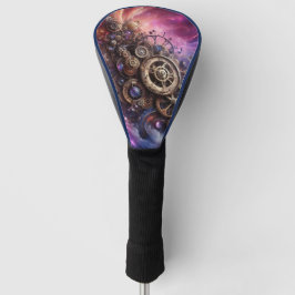 Steampunk, Lila und rosa Golf Headcover