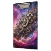 Steampunk, Lila und rosa Klemmbrett (Links)