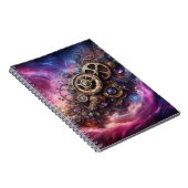 Steampunk, Lila und rosa Notizblock (Rechte Seite)