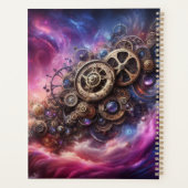 Steampunk, Lila und rosa Planer (Rückseite)