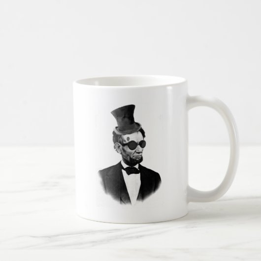 Steampunk Lincoln Kaffeetasse (Rechts)