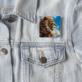 Steampunk Lion Button (Beispiel)
