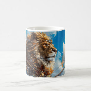 Steampunk Lion Kaffeetasse