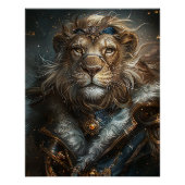 Steampunk Lion Poster (Vorderseite)