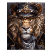 Steampunk Lion Poster (Vorderseite)