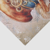 Steampunk Lion Seidenpapier (Detail)