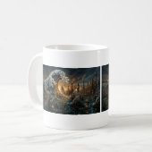 Steampunk London "Great Pollution Wave" Tasse (Vorderseite Links)