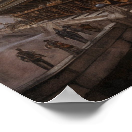 Steampunk London Poster (Ecke)