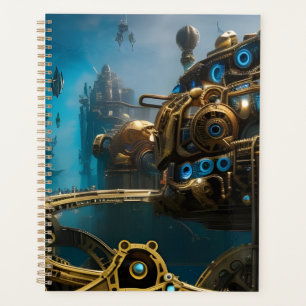 Steampunk Lost City of Atlantis Planer