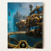 Steampunk Lost City of Atlantis Planer (Rückseite)
