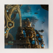 Steampunk Lost City of Atlantis Puzzle (Horizontal)