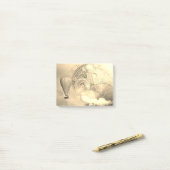 Steampunk Luftschiff Post-it Klebezettel (Auf Schreibtisch)