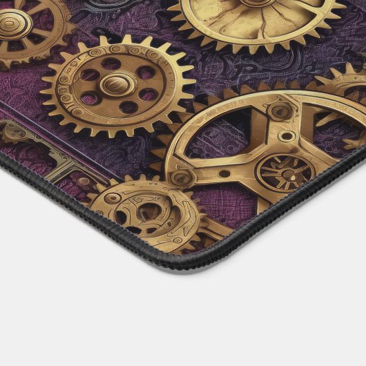 Steampunk Machinery Desk Mat Schreibtischunterlage (Ecke)