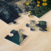 Steampunk-Magiehasen Puzzle (Seite)