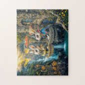 Steampunk-Magiehasen Puzzle (Vertikal)